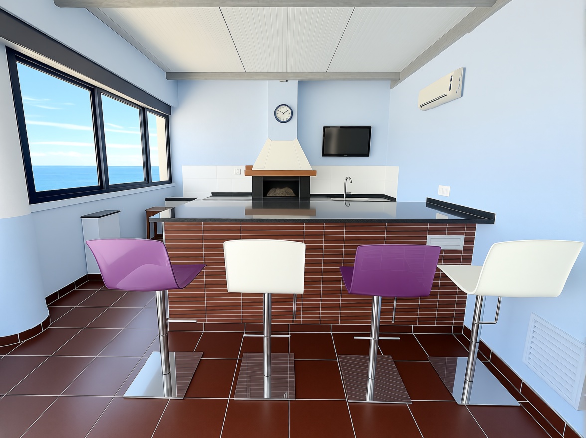 Ático en primera línea de mar en Villajoyosa — Kitchen