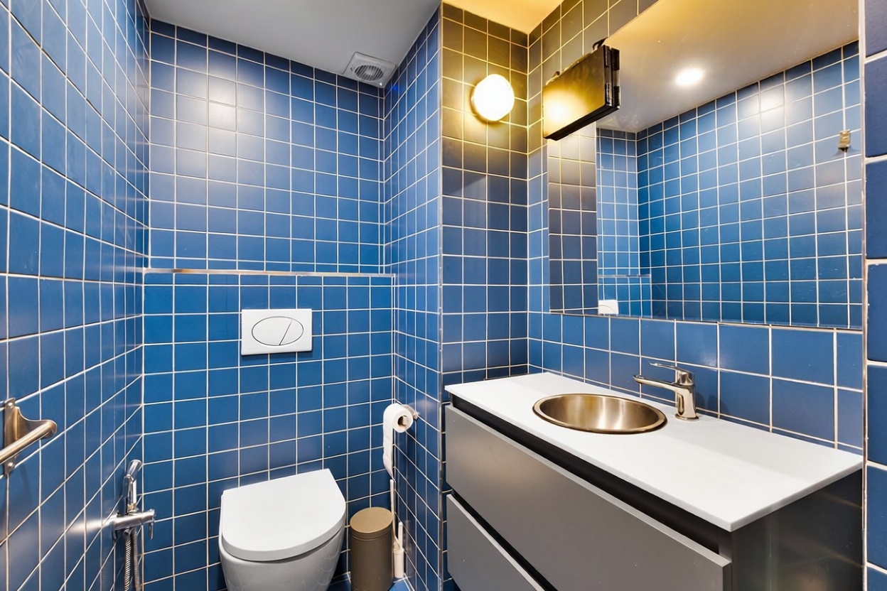 Ático en primera línea de mar en Villajoyosa — Bathroom