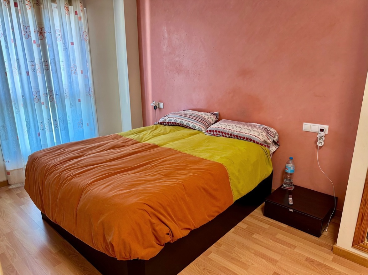 Ático en primera línea de mar en Villajoyosa — Bedroom