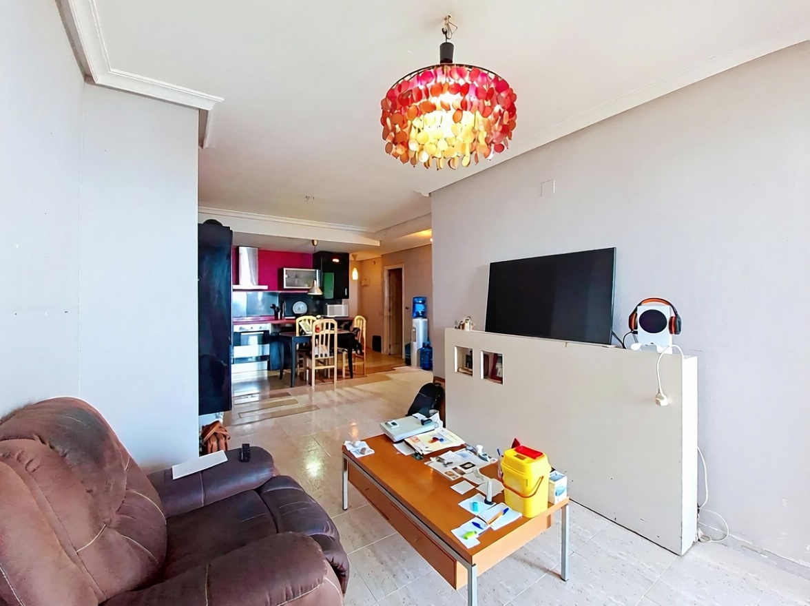 Flat on the Seafront in Villajoyosa — Living room
