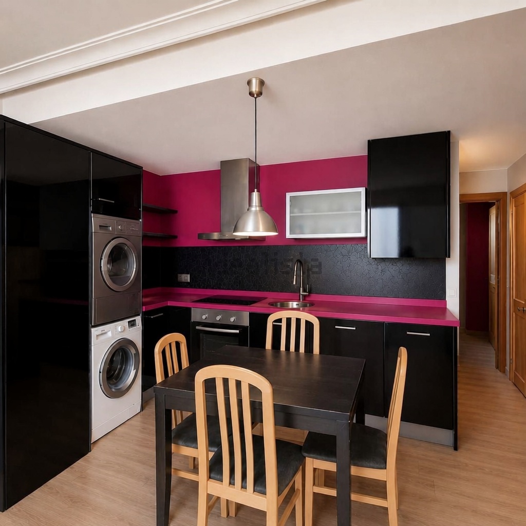 Piso en primera línea de playa en Villajoyosa — Kitchen