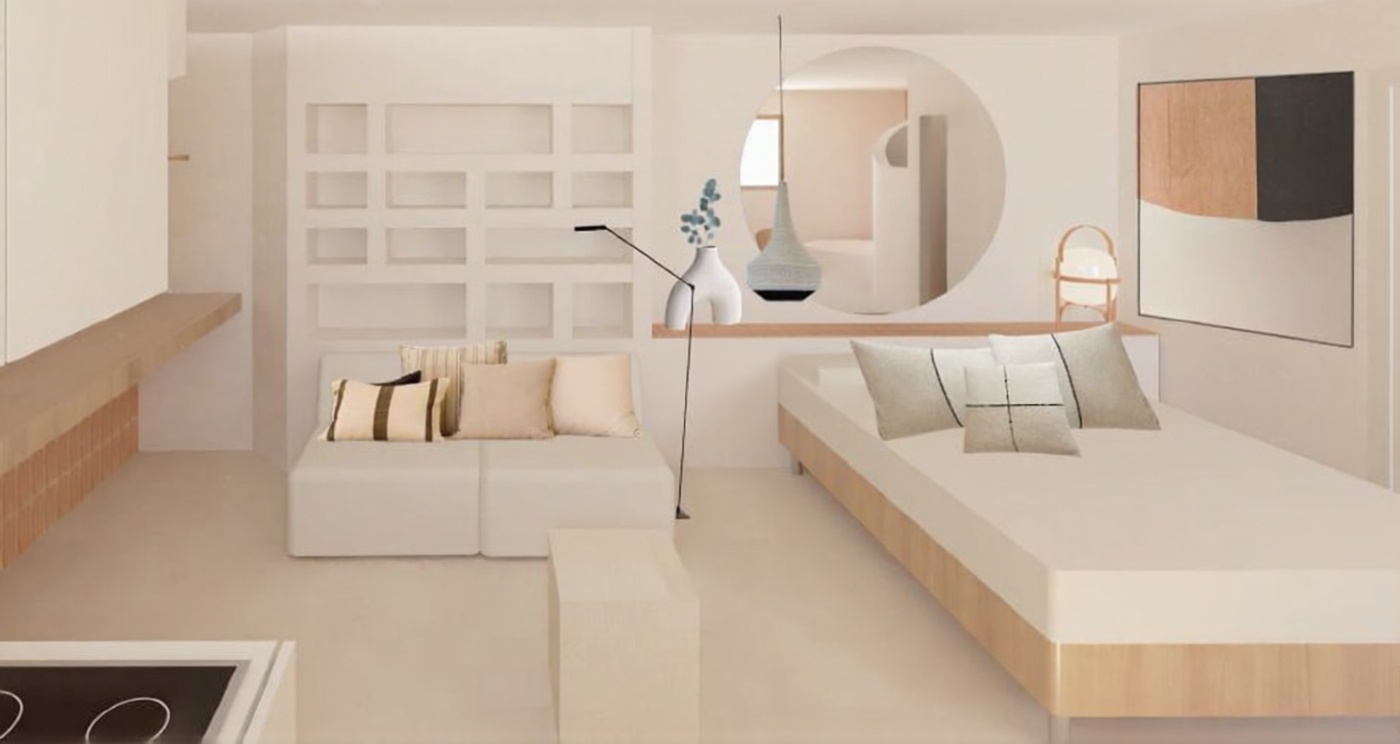 Apartamento em primeira linha de praia em Villajoyosa — Quarto