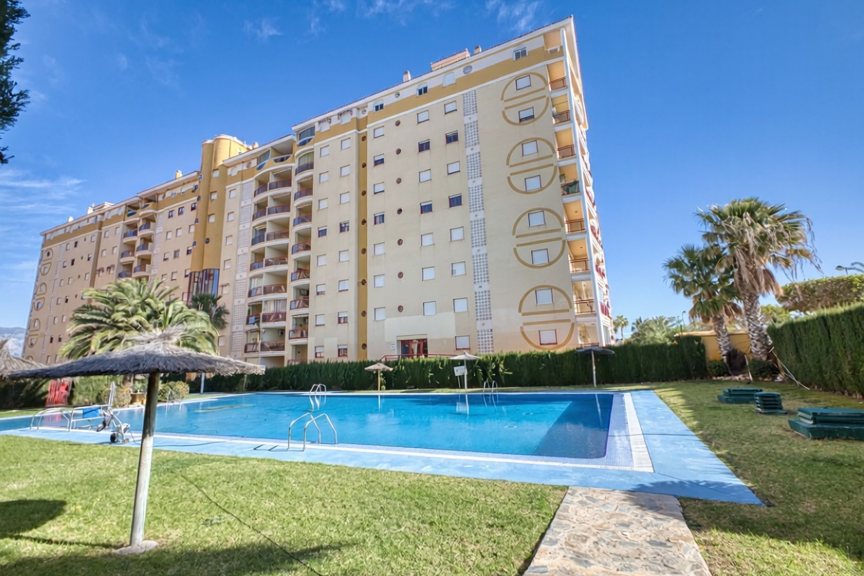 Квартира первая линия пляжа в Villajoyosa — Морской вид