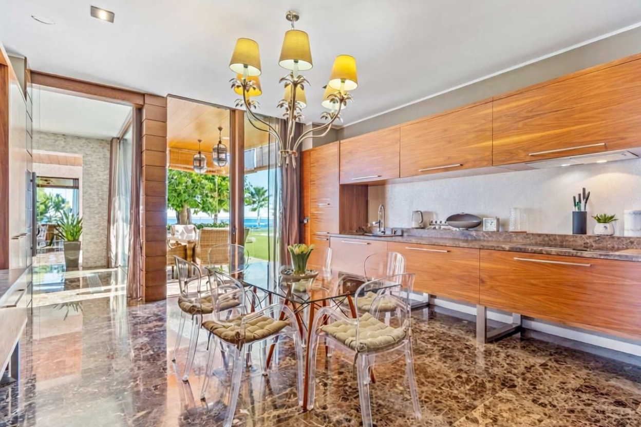 Chalet avec accès direct à la plage à El Campello — Cuisine
