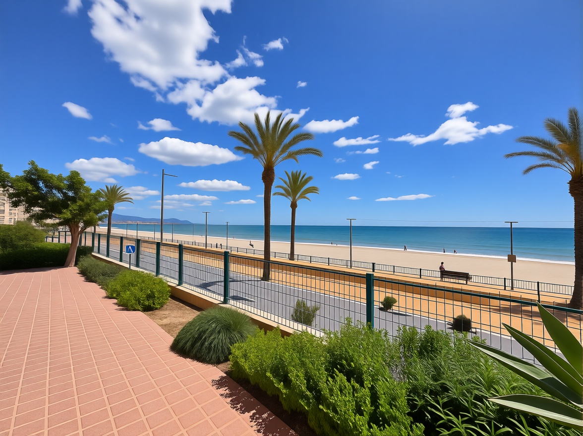 Piso en primera línea de playa en El Campello — Terraza mar