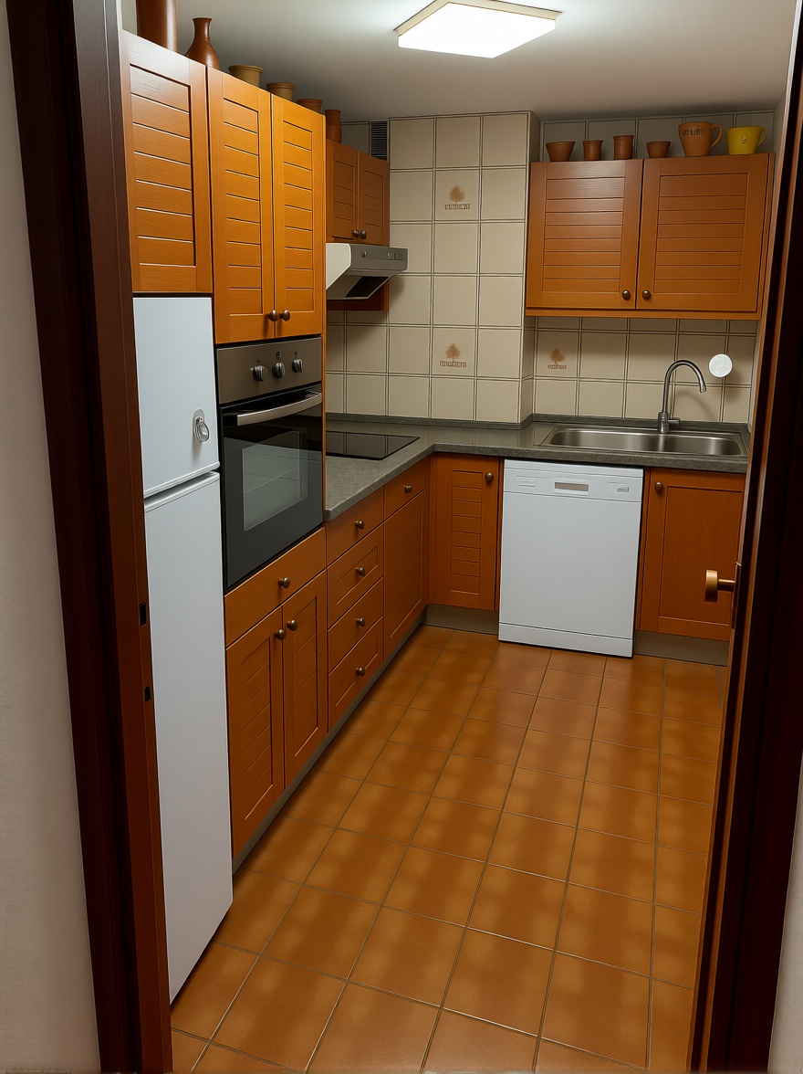 Apartamento em primeira linha de praia em El Campello — Cozinha