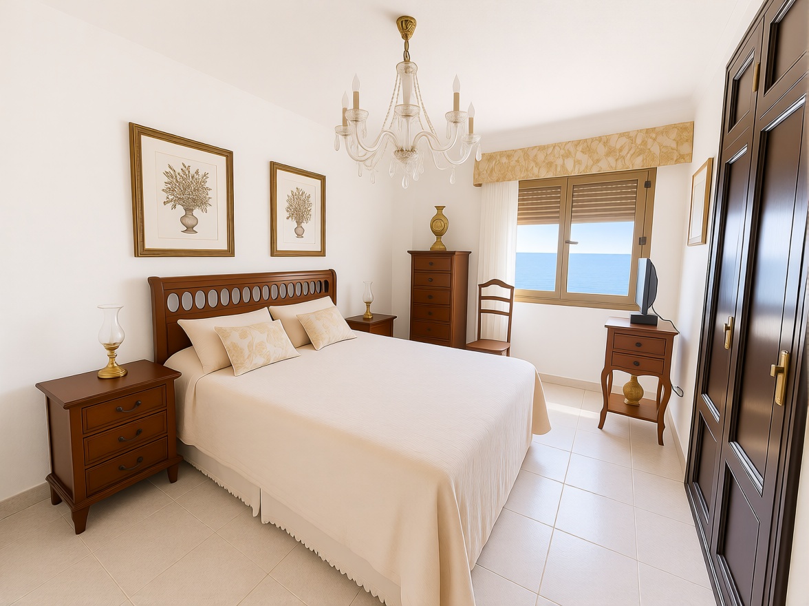 Piso en primera línea de playa en El Campello — Dormitorio