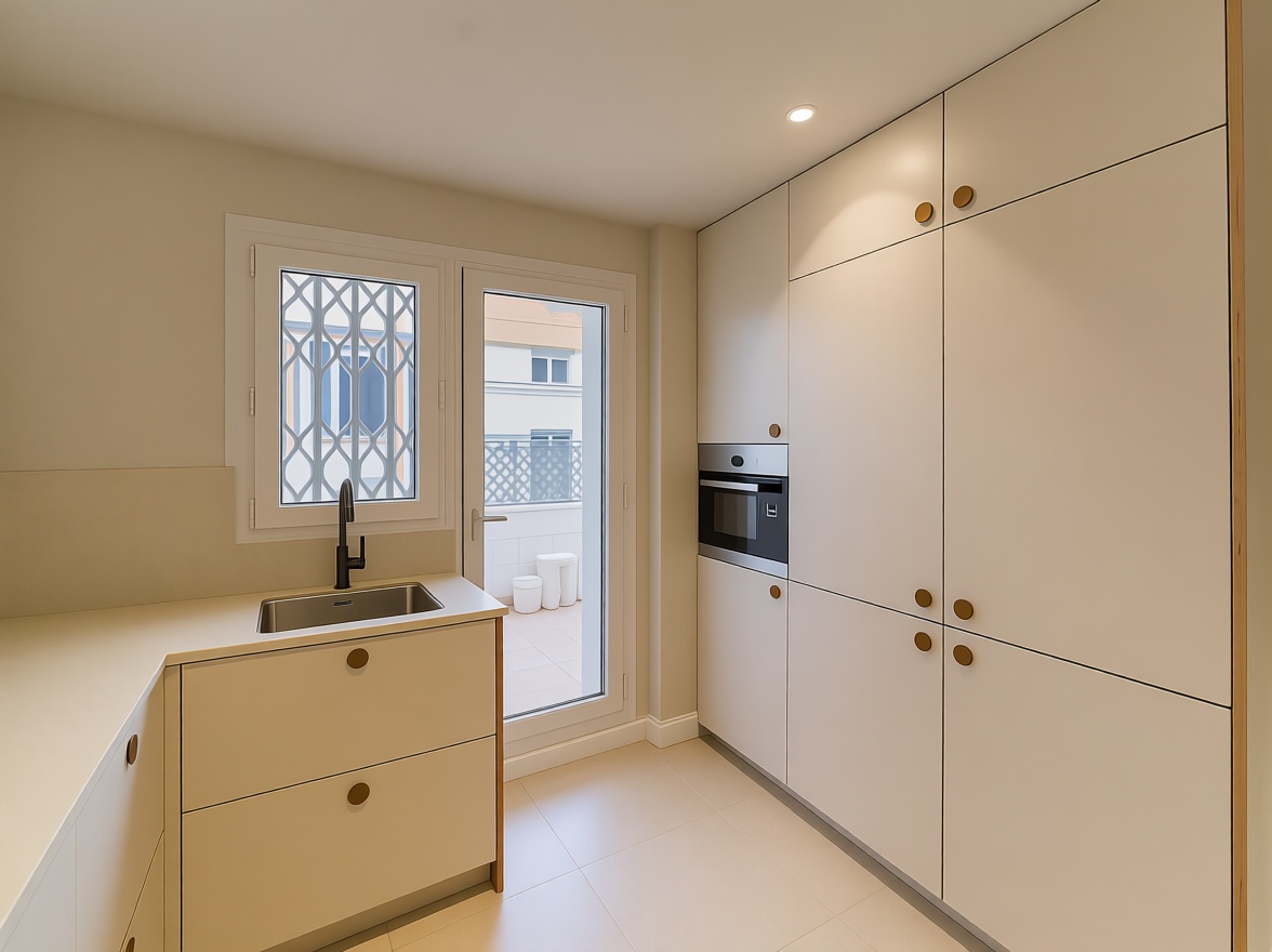 Chalet with direct beach access in El Campello — Kitchen