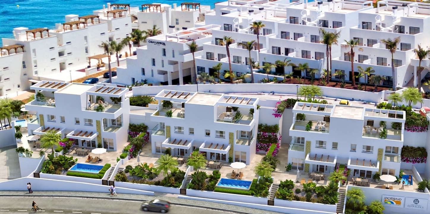 Chalet con acceso directo a playa en El Campello — Aérea