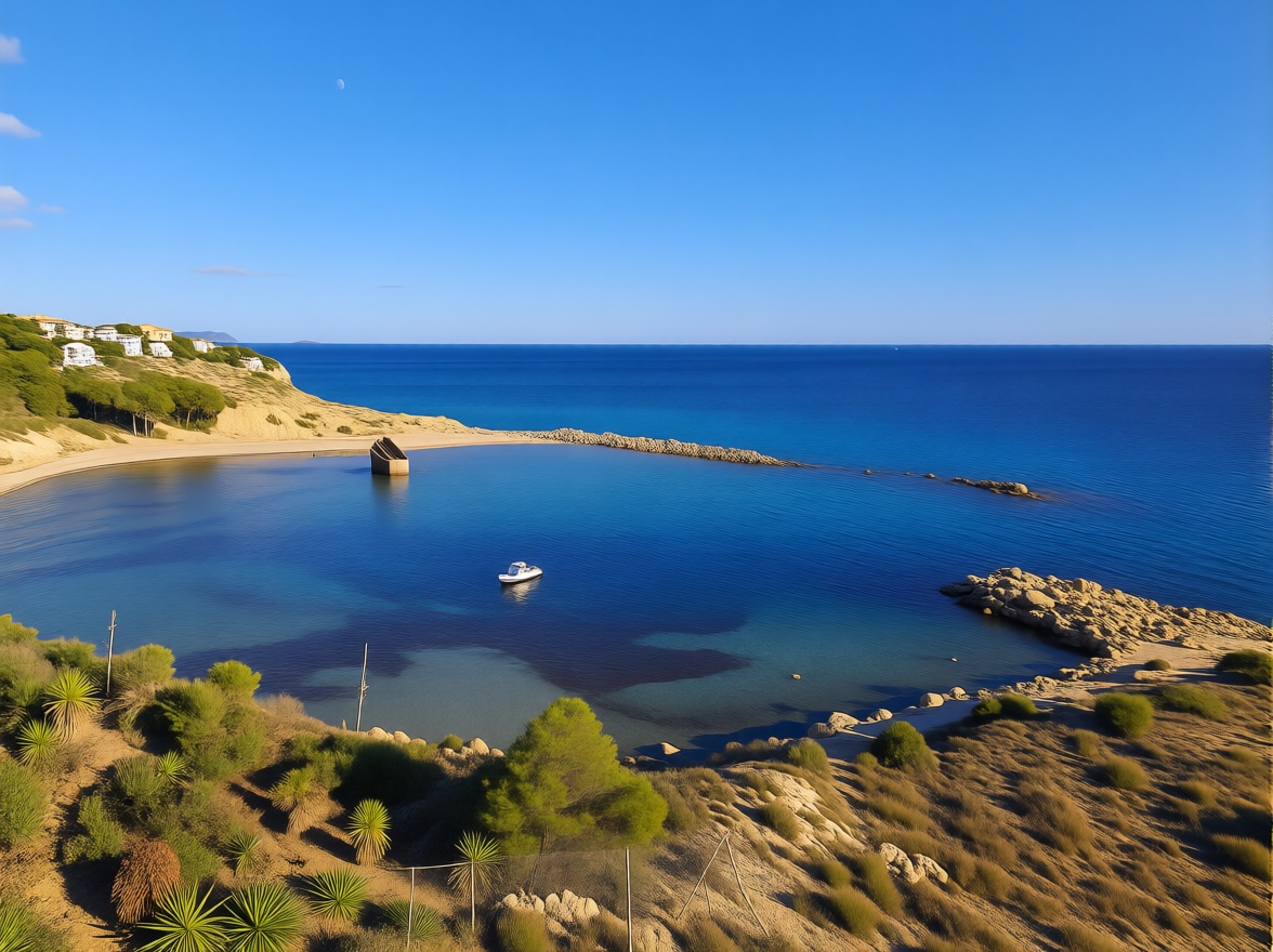 Piso en primera línea de playa en El Campello — Vista mar