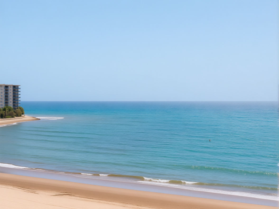 Ático en primera línea de mar en El Campello — Vista mar