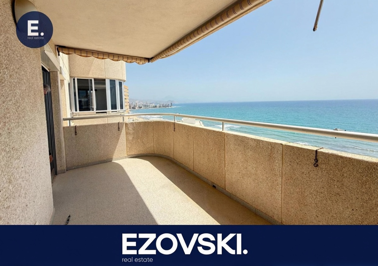 Piso en primera línea de playa en El Campello