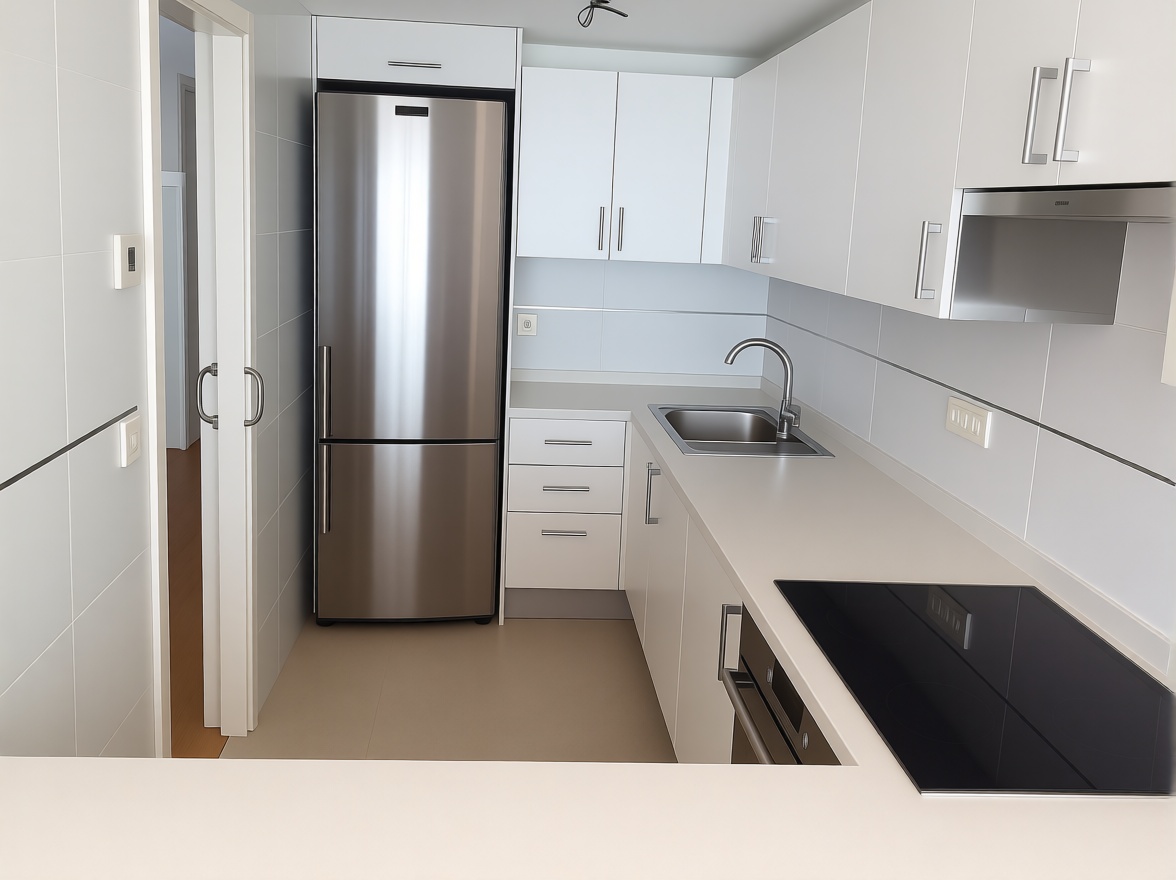 Piso en primera línea de playa en El Campello — Cocina