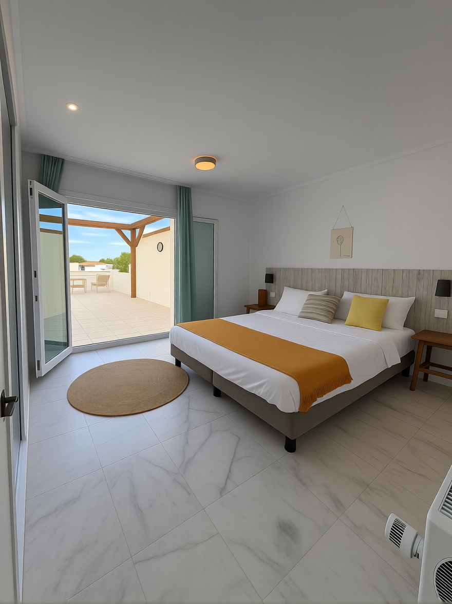 Piso en primera línea de playa en El Campello — Dormitorio