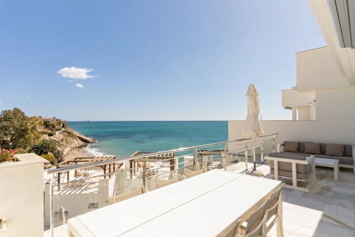 Piso en primera línea de playa en El Campello