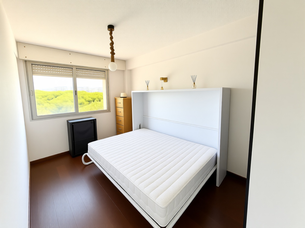 Ático en primera línea de mar en El Campello — Dormitorio
