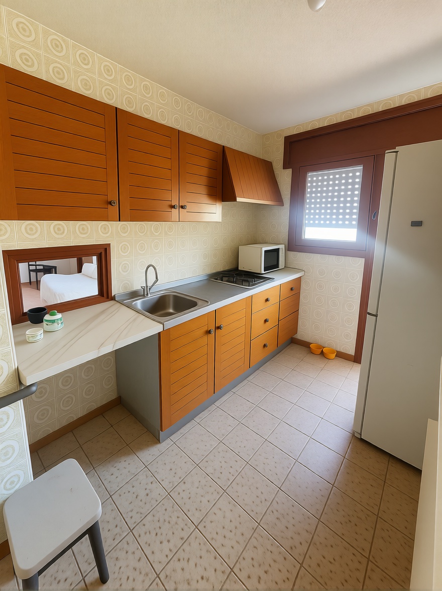 Piso en primera línea de playa en El Campello — Cocina