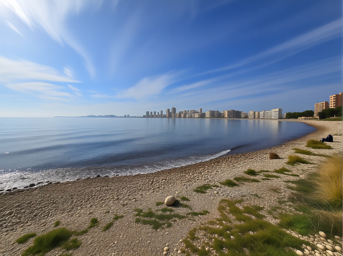 Appartement en première ligne de plage à El Campello — Vue mer