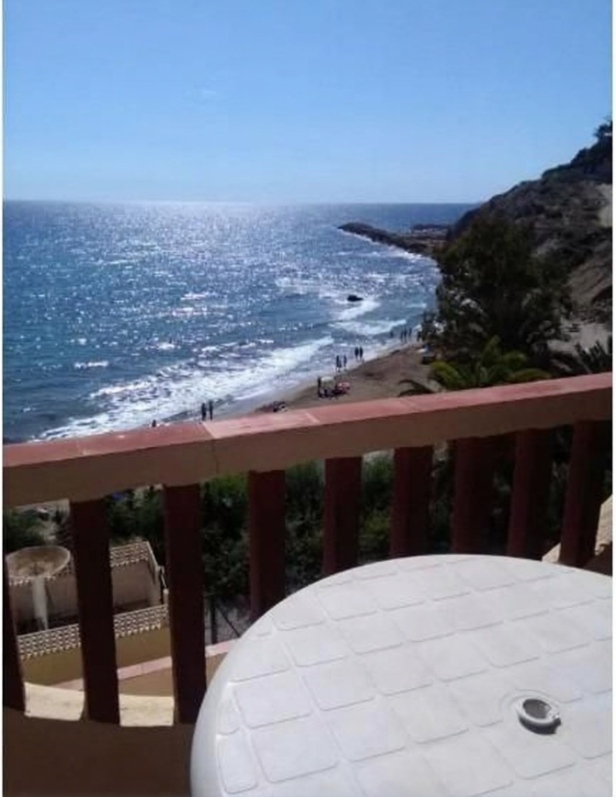 Appartement en première ligne de plage à El Campello — Terrasse mer