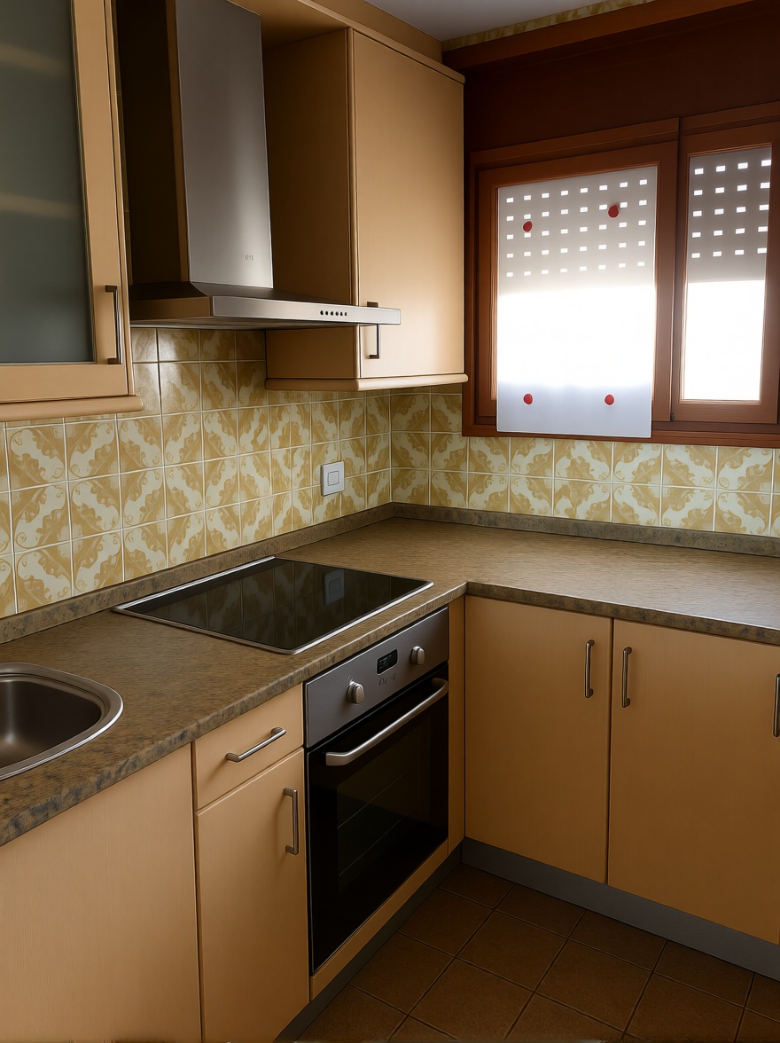 Appartement en première ligne de plage à El Campello — Cuisine