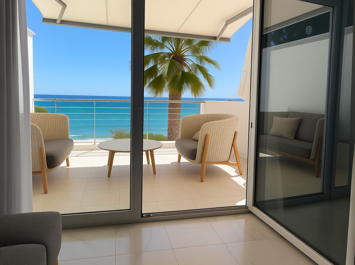 Piso en primera línea de playa en El Campello — Terraza mar