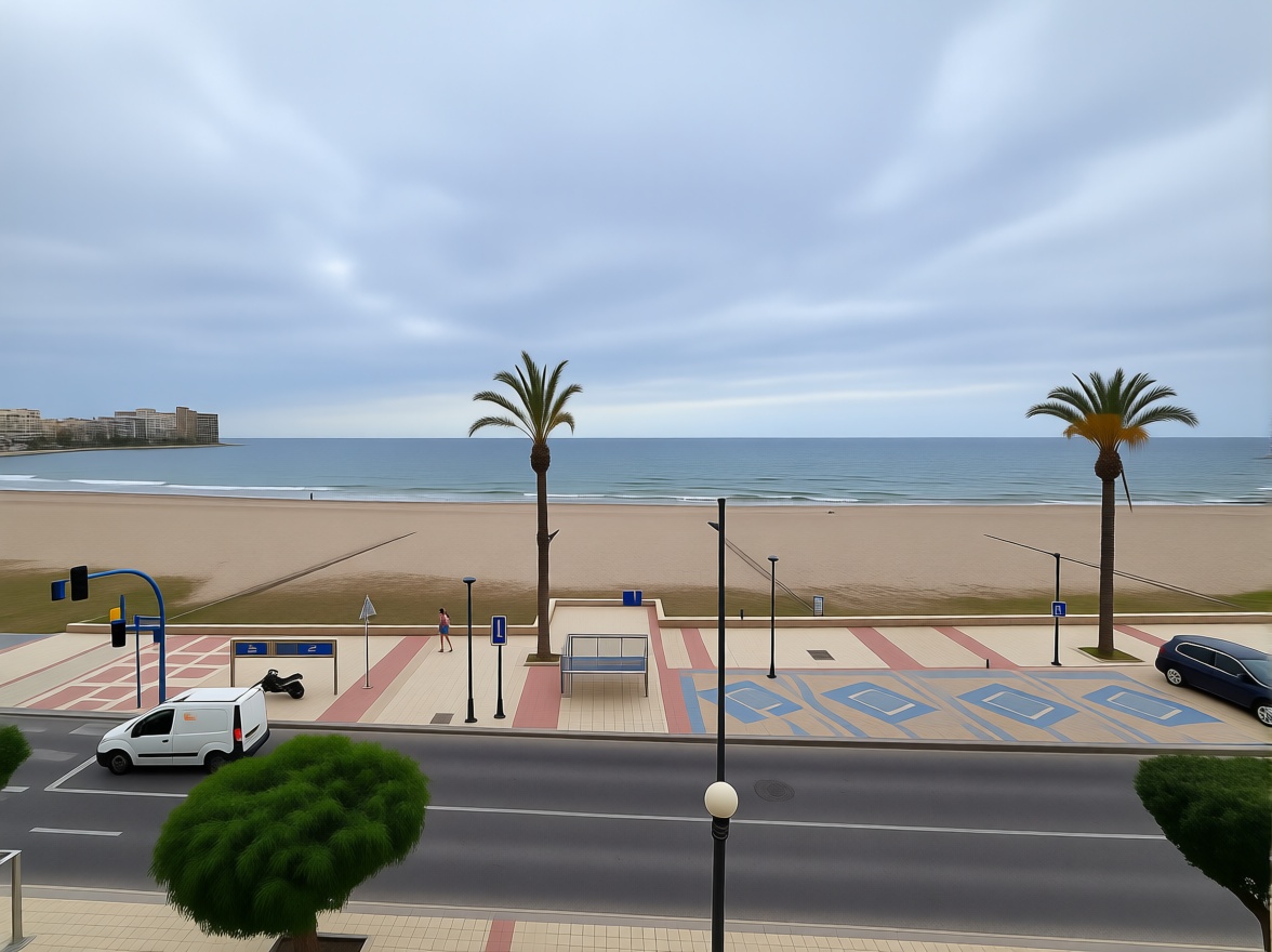 Appartement en première ligne de plage à El Campello — Vue mer