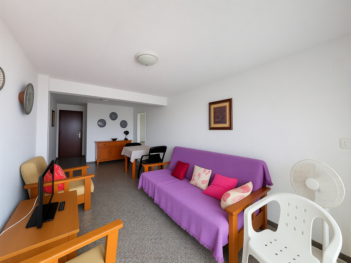 Appartement en première ligne de plage à El Campello — Séjour