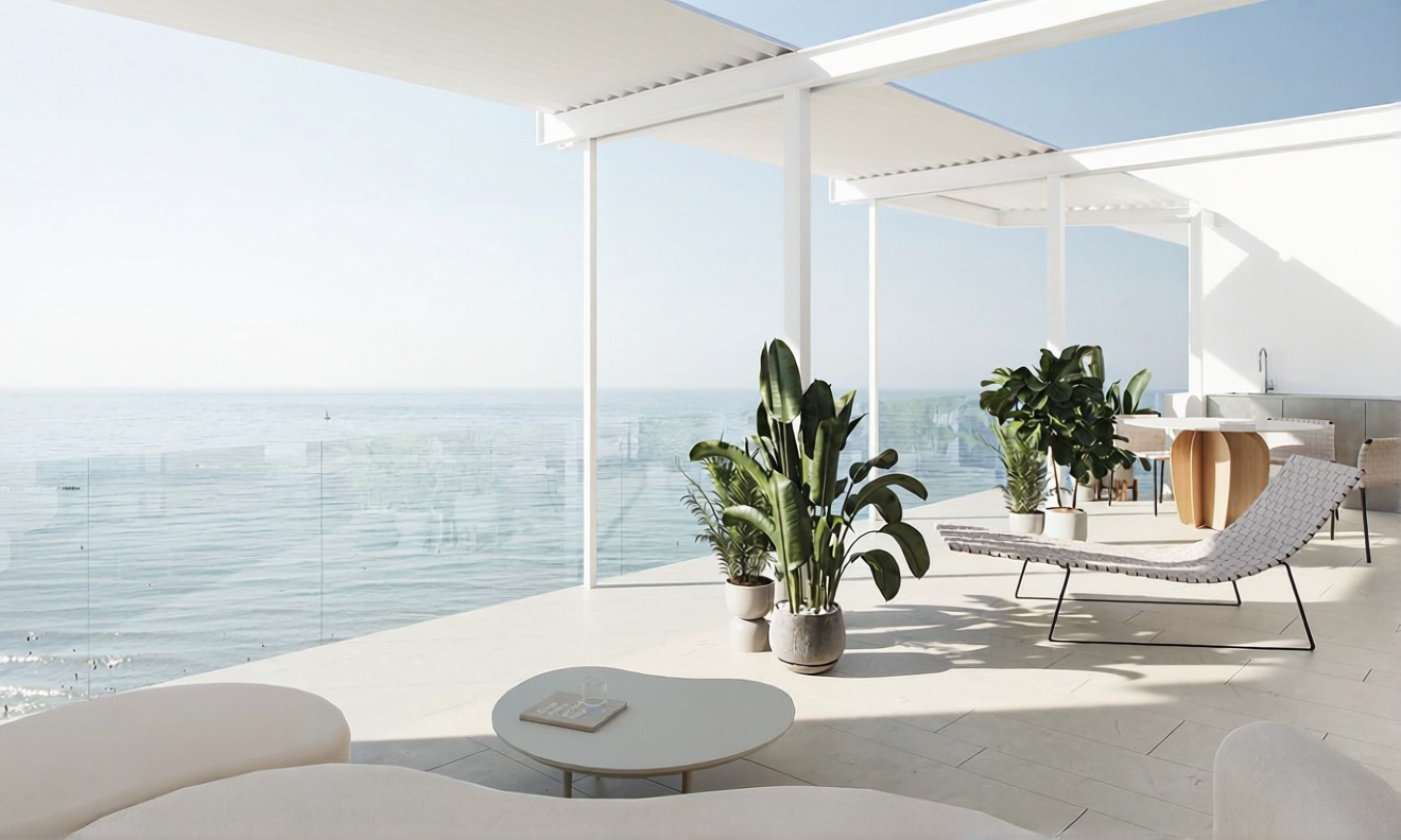 Penthouse in erste Meereslinie in Alicante
