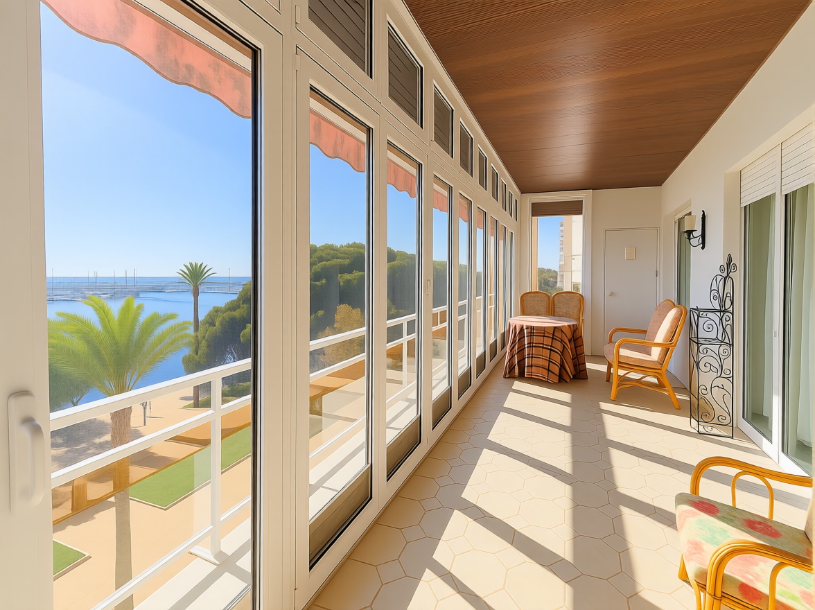 Appartement en première ligne de plage à Alicante — Terrasse mer