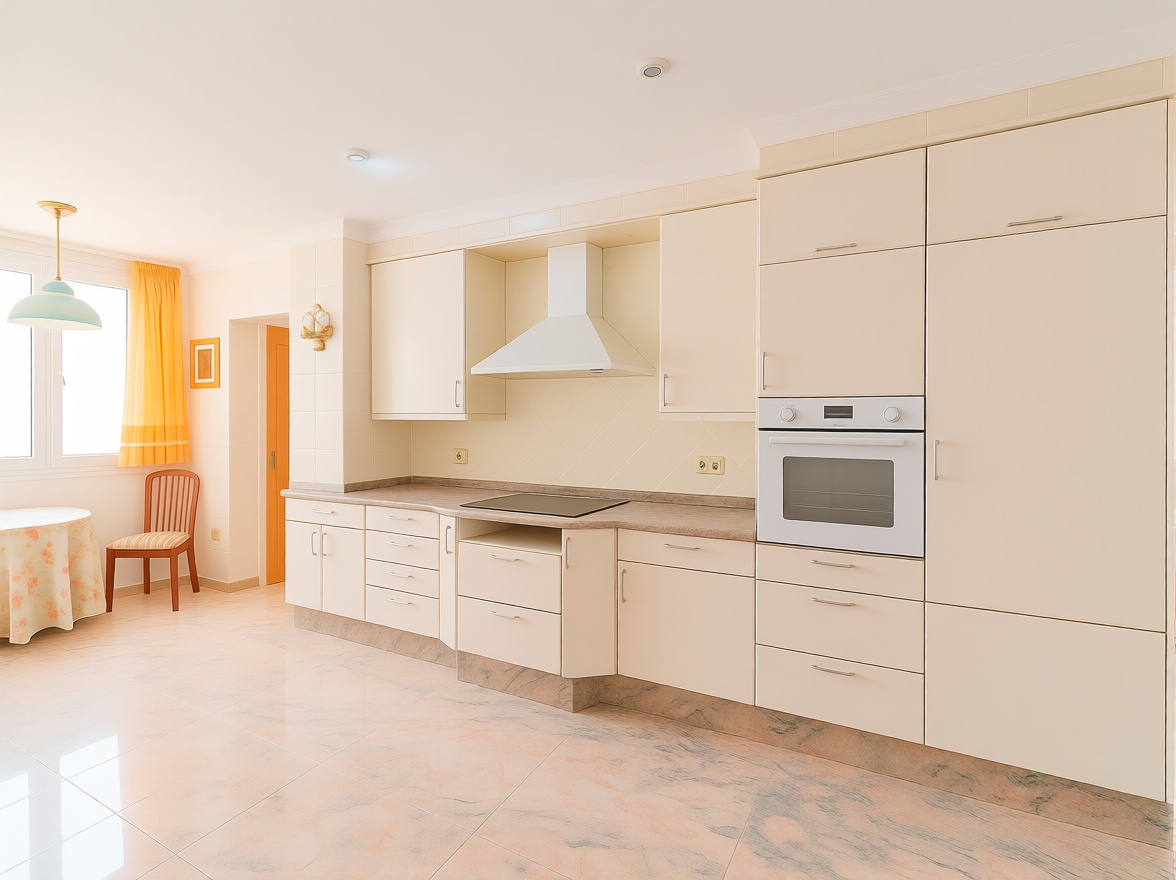 Appartement en première ligne de plage à Alicante — Cuisine