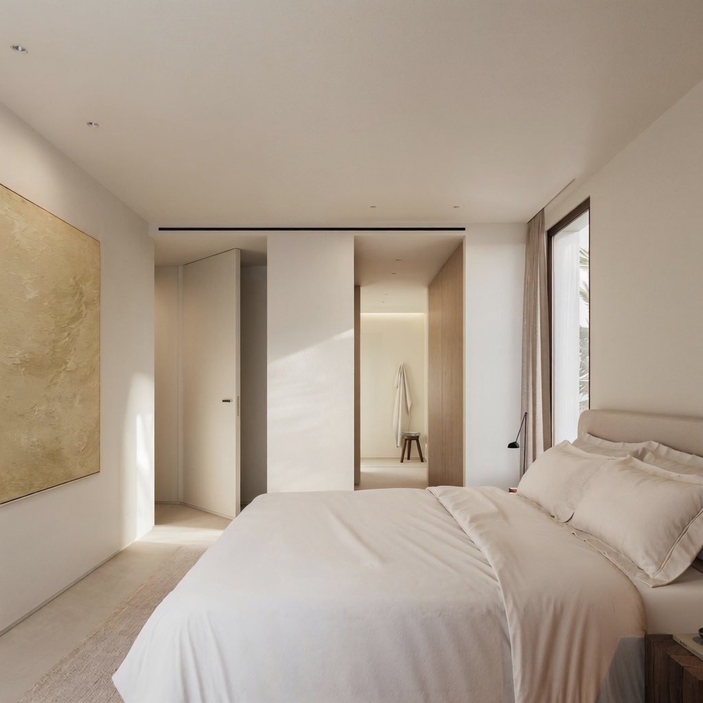 Appartement en première ligne de plage à Cabo de Gata — Chambre