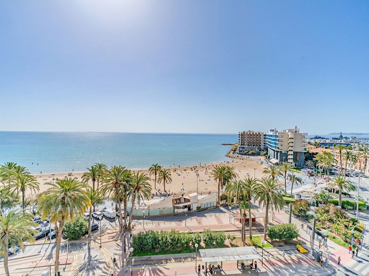 Пентхаус первая линия моря в Alicante — Морской вид