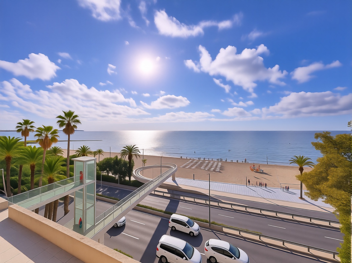 Квартира первая линия пляжа в Alicante — Морской вид