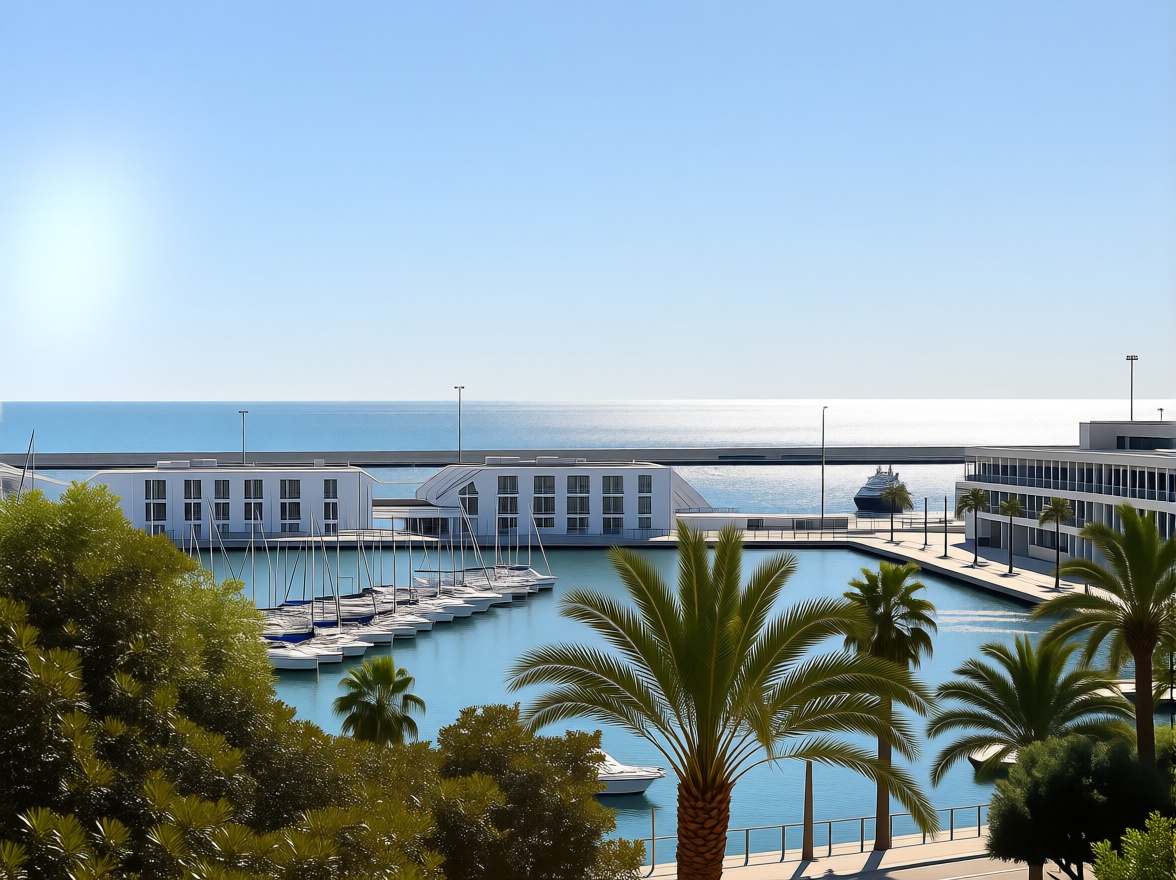 Beachfront flat in Alicante — Sea view