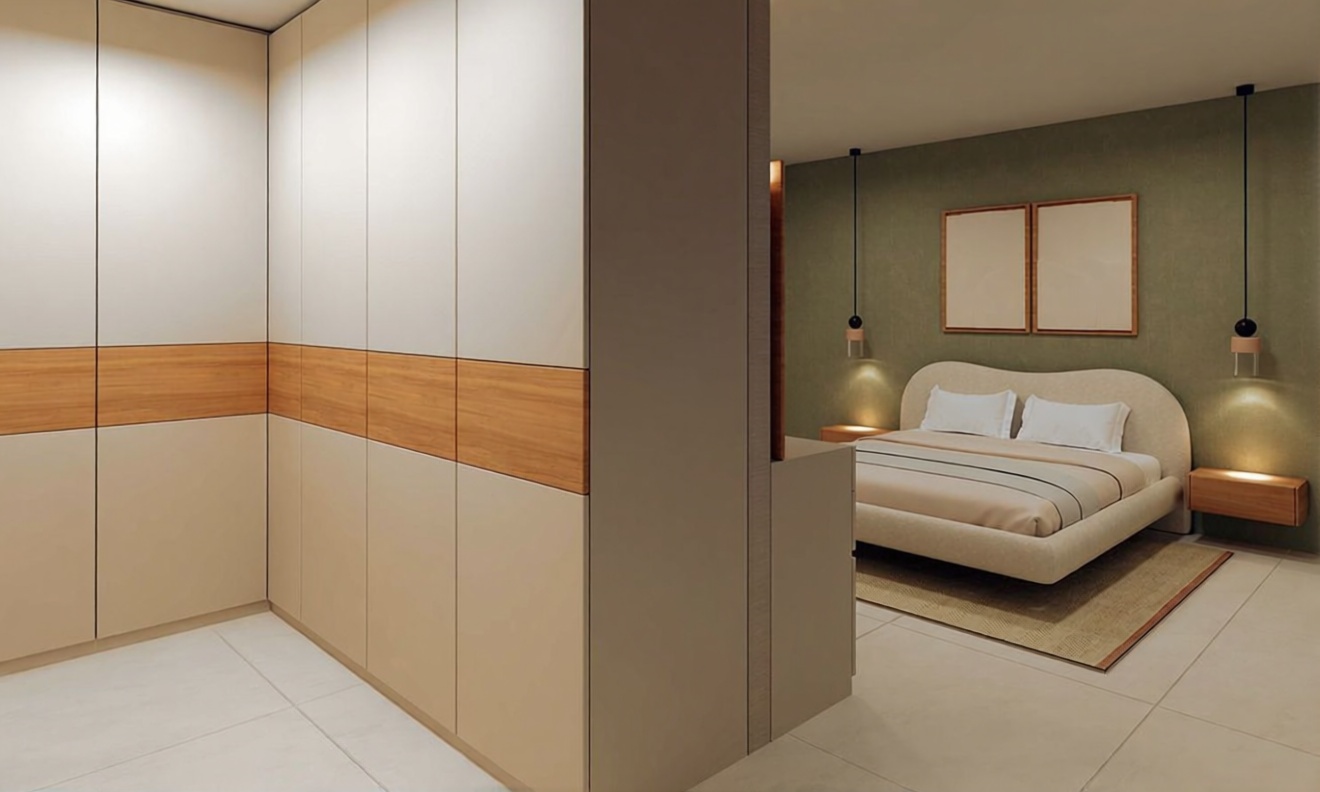 Wohnung in erste Strandlinie in Alicante — Schlafzimmer