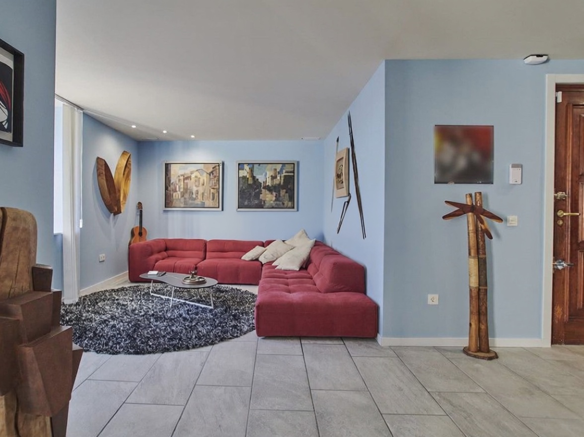 Appartement en première ligne de plage à Alicante — Séjour