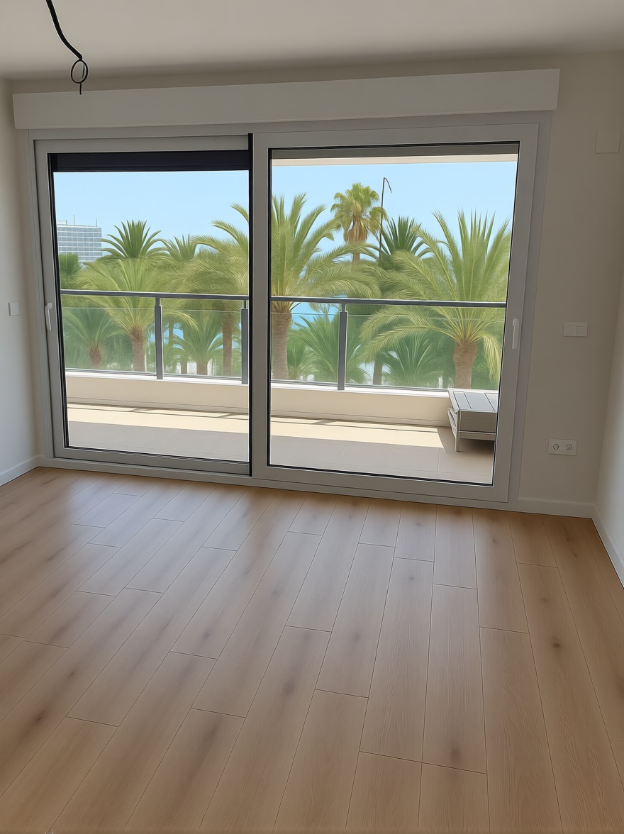 Wohnung in erste Strandlinie in Alicante — Wohnzimmer
