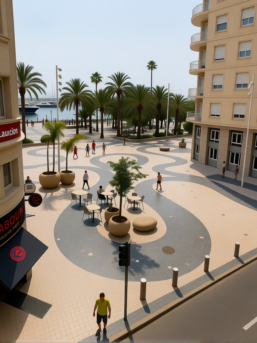Piso en primera línea de playa en Alicante — Vista mar