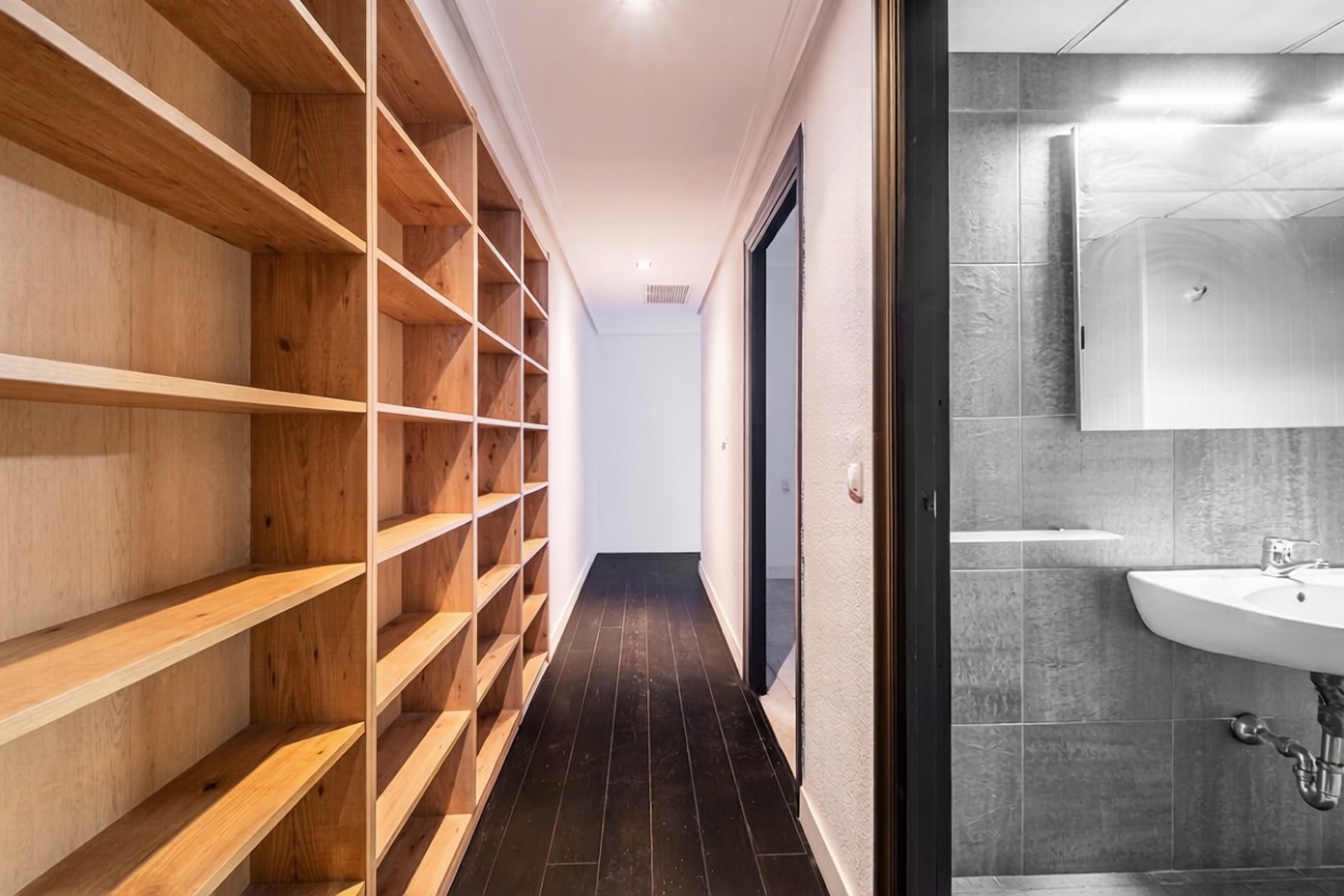 Beachfront flat in Alicante — Bathroom