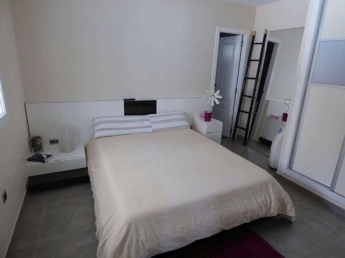 Chalet mit direkter Strandzugang in Cabo de Gata — Schlafzimmer