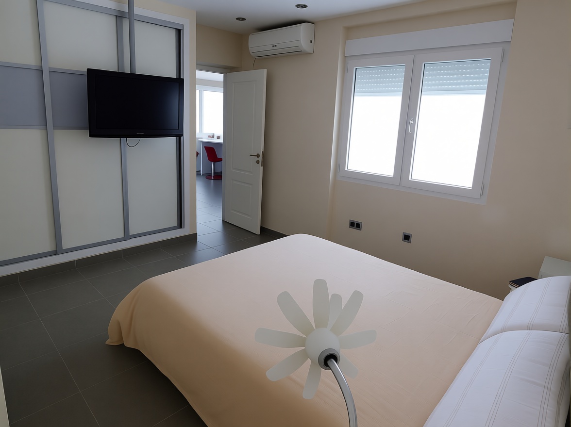Chalet mit direkter Strandzugang in Cabo de Gata — Schlafzimmer