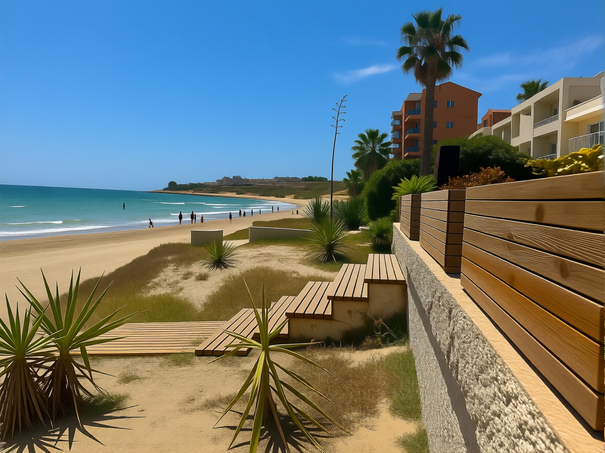 Chalet avec accès direct à la plage à Cabo de Gata — Vue mer