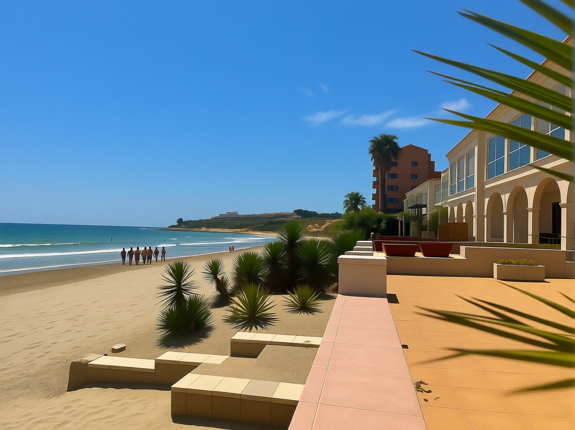 Chalet avec accès direct à la plage à Cabo de Gata — Terrasse mer