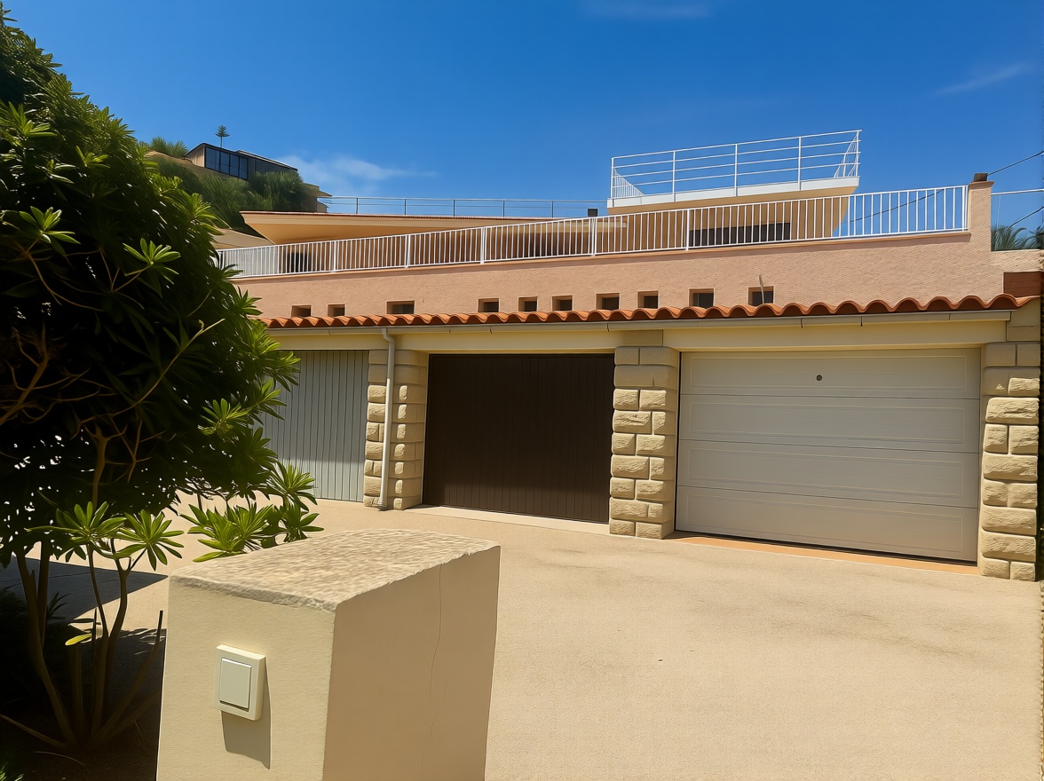 Chalet avec accès direct à la plage à Cabo de Gata — Garage