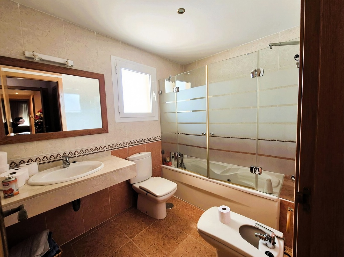 Chalet avec accès direct à la plage à Cabo de Gata — Sanitaires