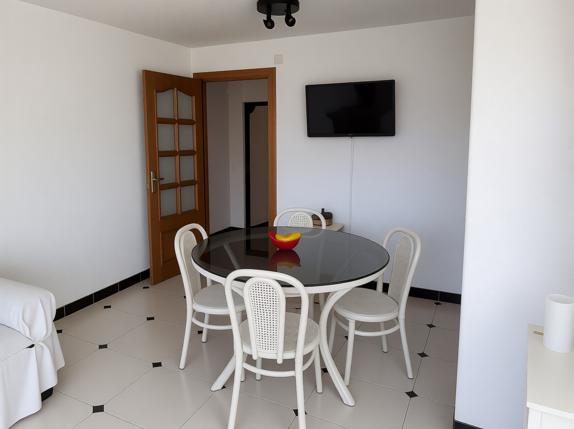Piso en primera línea de playa en Cabo de Gata — Comedor