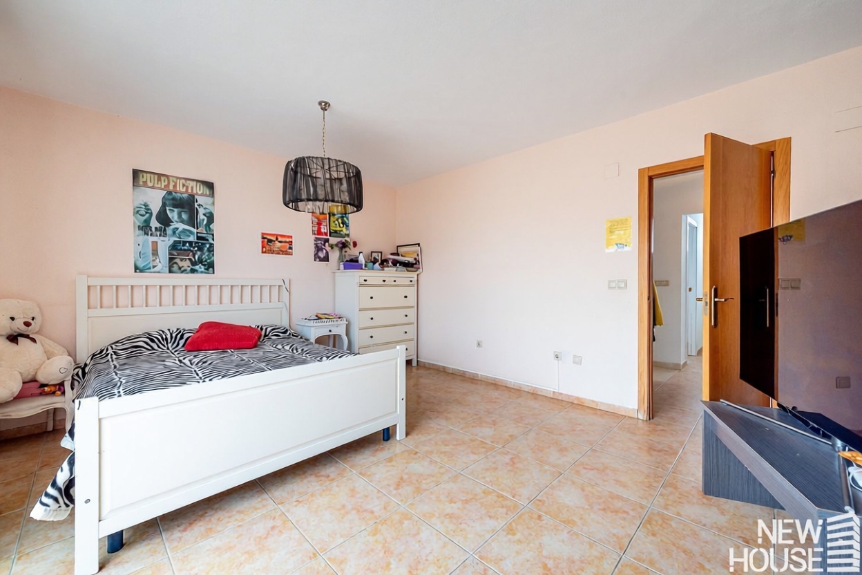 Chalet avec accès direct à la plage à Cabo de Gata — Chambre