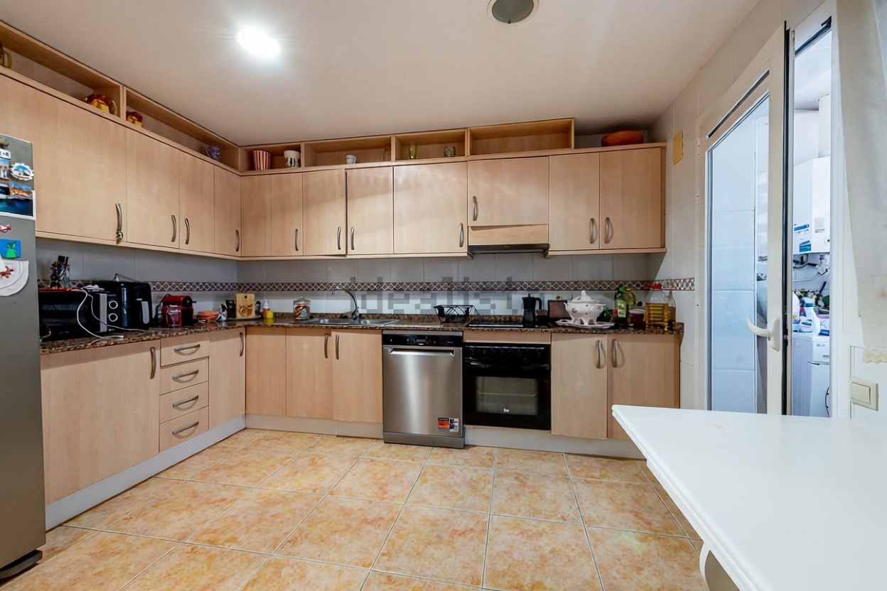 Chalet avec accès direct à la plage à Cabo de Gata — Cuisine