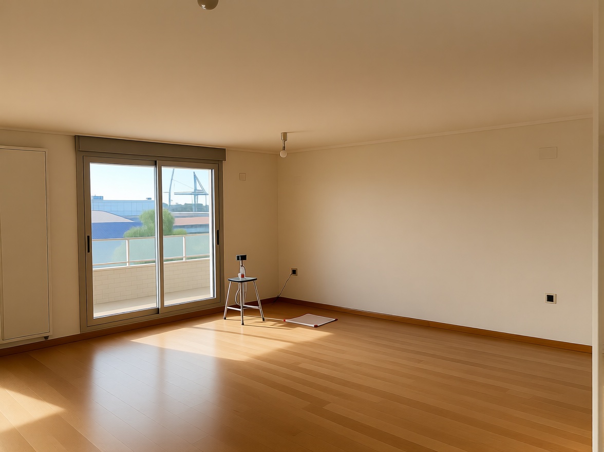 Beachfront flat in Alicante — Living room