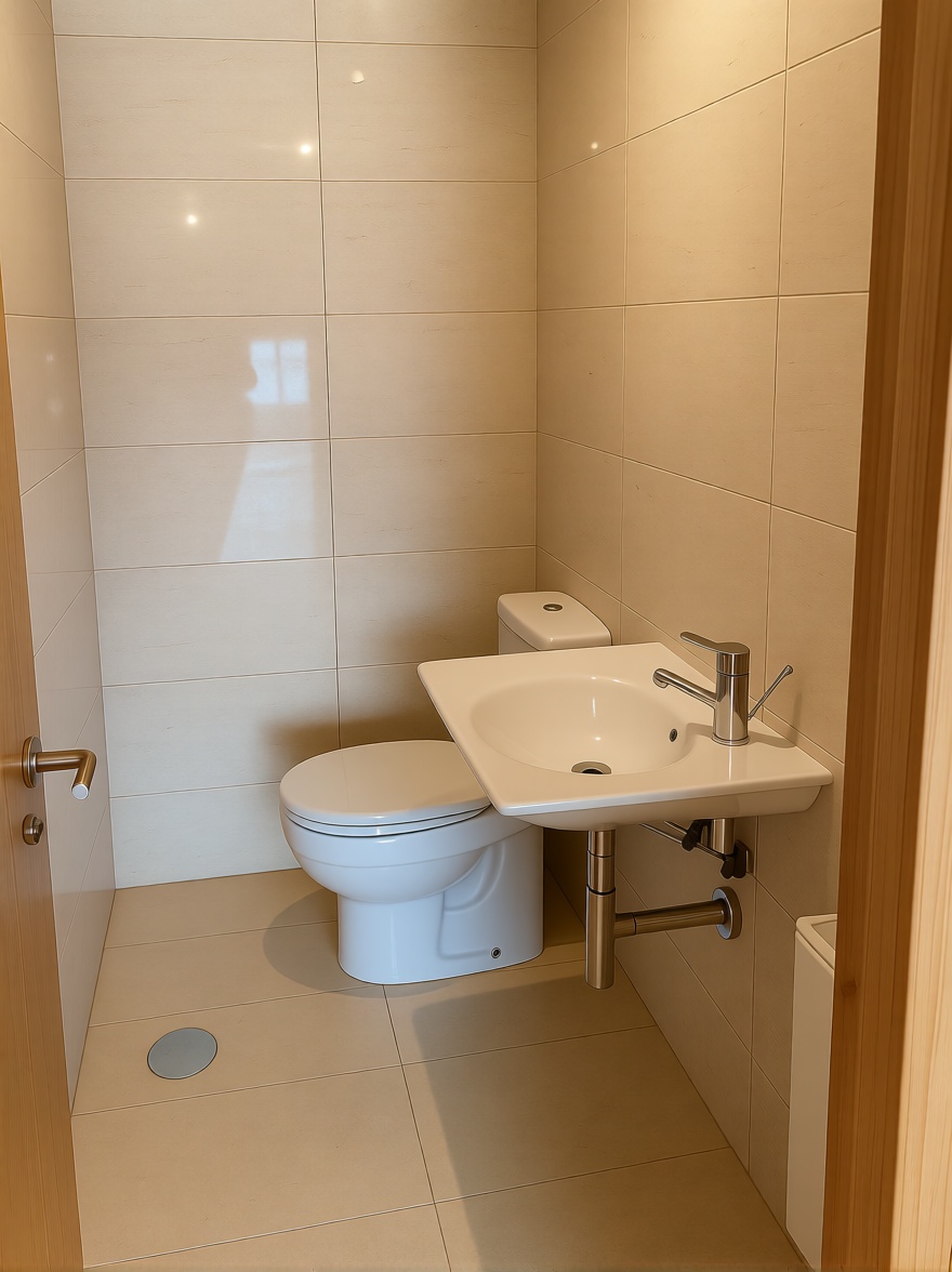 Beachfront flat in Alicante — Bathroom